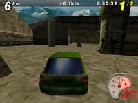 une photo d'Ã©cran de C3 Racing sur Sony Playstation
